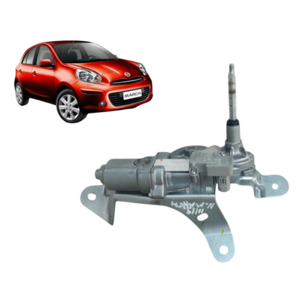 Motor Limpador Vidro Traseiro Nissan March 2011 A 2015