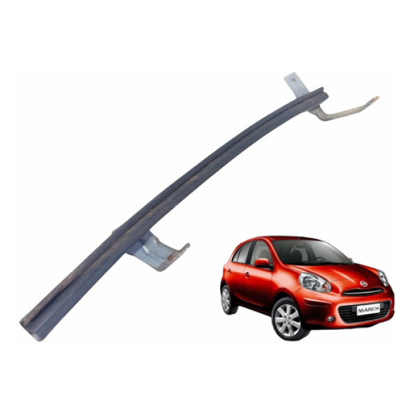 Guia Do Vidro Dianteiro Esquerdo Nissan March 2011 A 2015 Cinza