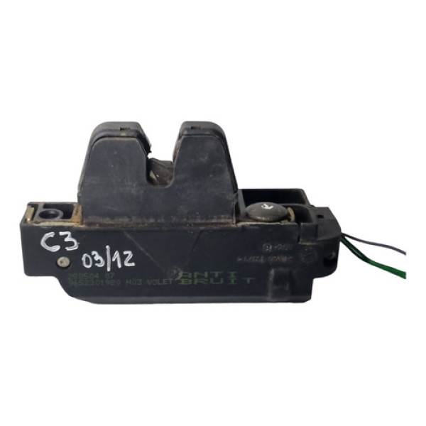 Fechadura Elétrica Tampa Traseira Citroën C3 2003 Á 2012 