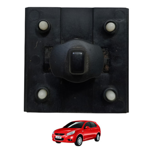 Botão Regulador Retrovisor Jac J3 Dian Esq 2010 2011 A 2013