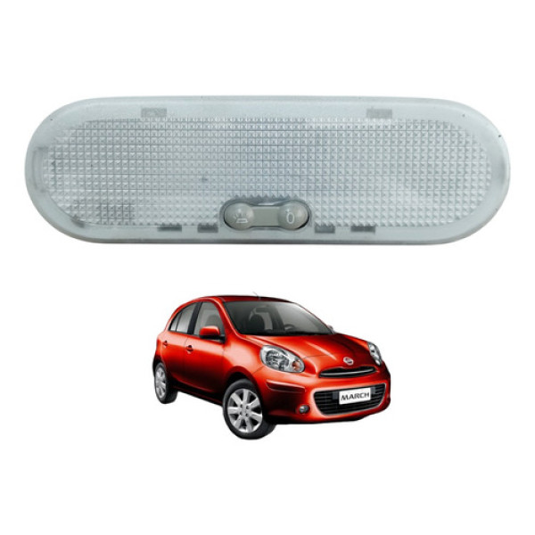 Luz Teto Cortesia Nissan March 2012 A 2016