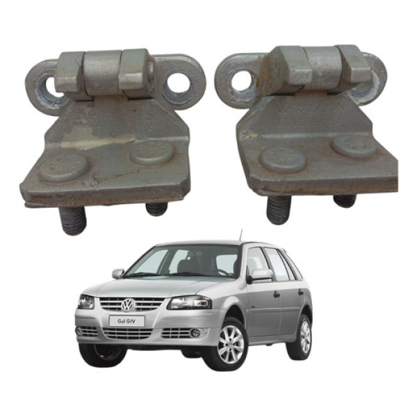 Par Dobradiça Tampa Traseira Gol G4 2006 2007 2008 A 2012 