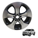 Roda Jeep Compass Aro 18 Liga Leve 5 Furos Original Preto E Prata