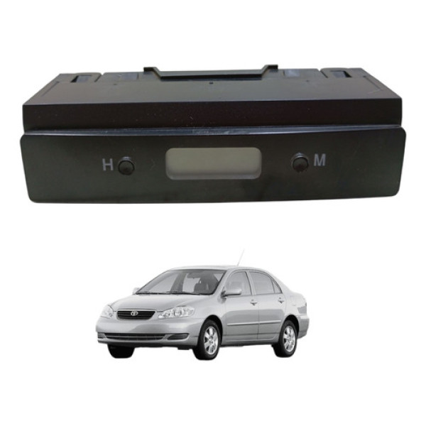 Relógio Painel Digital Comando Ar Corolla 2003 2004 A 2008