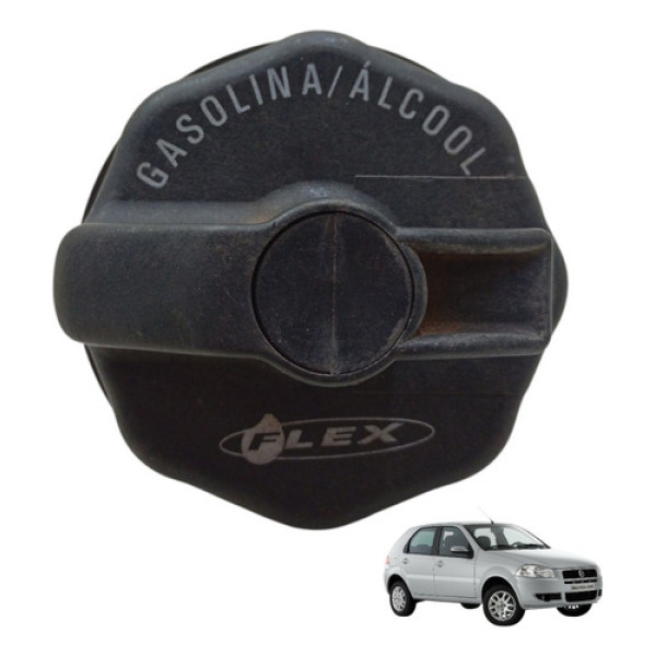 Tampa Tanque Combustível Palio Siena 2009 2010 2011 2012 Preto 2009