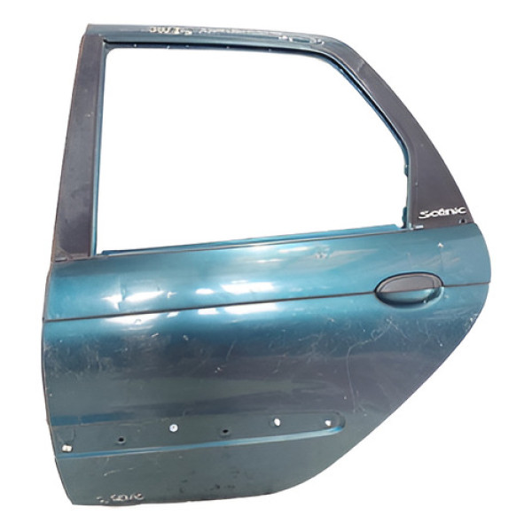 Porta Traseira Esquerda Renault Senic Original C/detalhe
