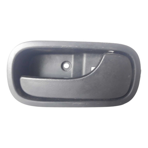 Maçaneta Int Traseira/dianteira Direita Fiat Mobi 100180497 Preto Dianteira/traseira