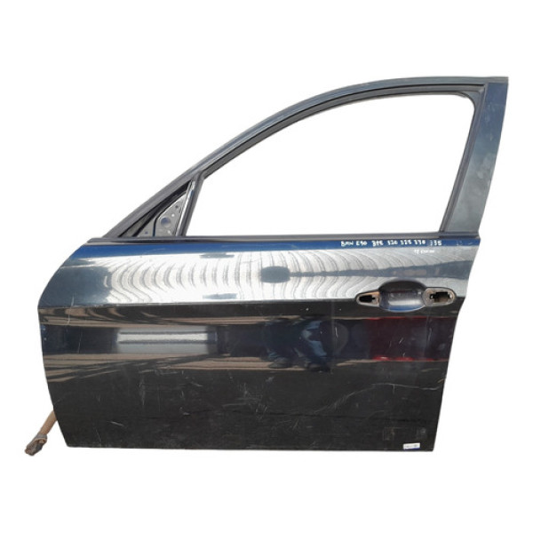 Porta Dianteira Esquerda Bmw E90 318 320 325 330 335  - Dianteira - Esquerdo - Preto