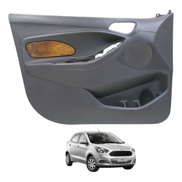 Forro Porta Dianteiro Esquerdo Ford Ka 2015 2016 2017 2018