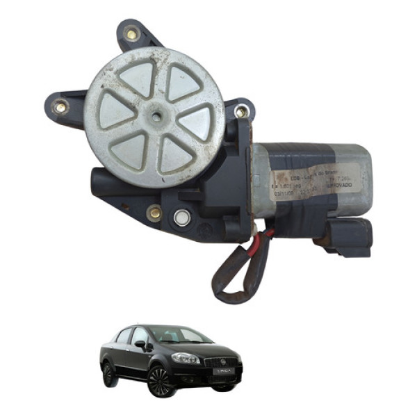 Motor Vidro Elétrico Traseiro Esquerdo Linea 2008 A 2015