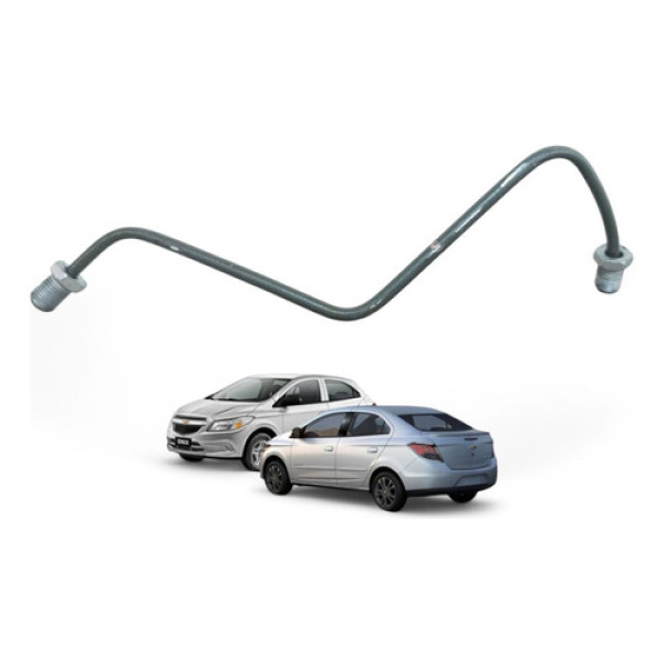 Tubo Freio Traseiro Esquerdo Onix Prisma 2013 A 2019 