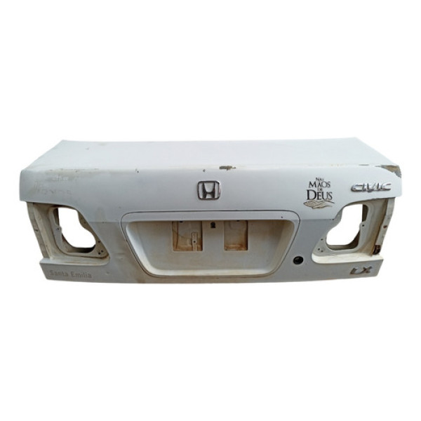 Tampa Traseira Honda Civic 1997 1998 1999 2000 Branco