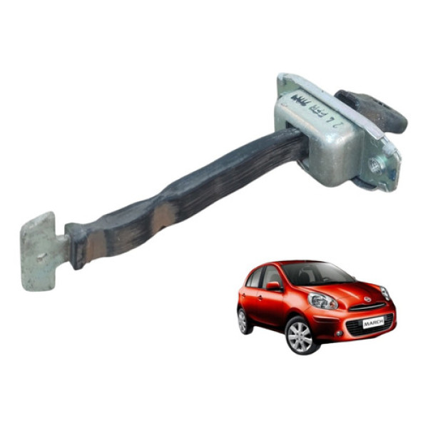 Limitador Porta Traseira Esquerda Nissan March 2011 A 2015