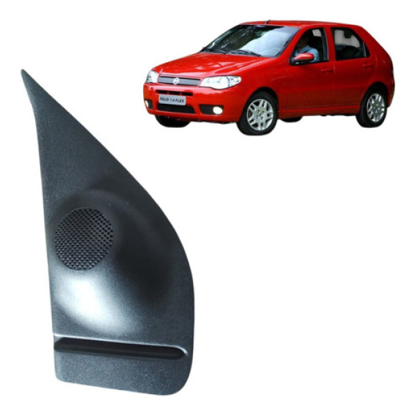 Moldura Int Retrovisor Esquerdo Palio 2 Portas 2004 A 2008