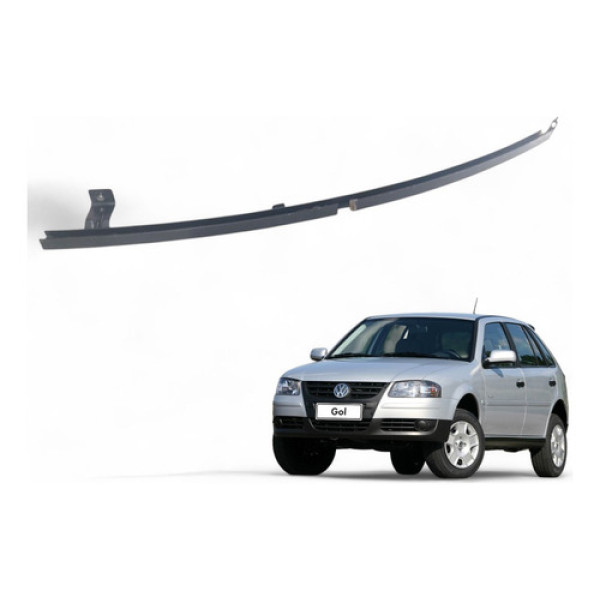 Guia Vidro Traseiro Esquerdo Gol Parati 1995 A 2009 Preto