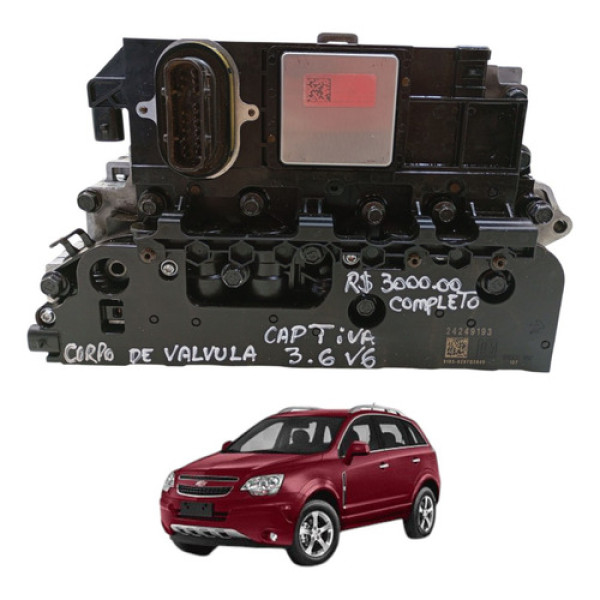 Corpo Válvula Captiva 3.6 V6 Completo 2008/2011 Original
