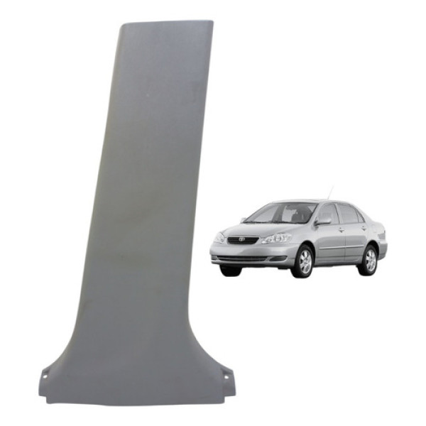 Moldura Coluna Central Lado Direito Corolla 2002 A 2008