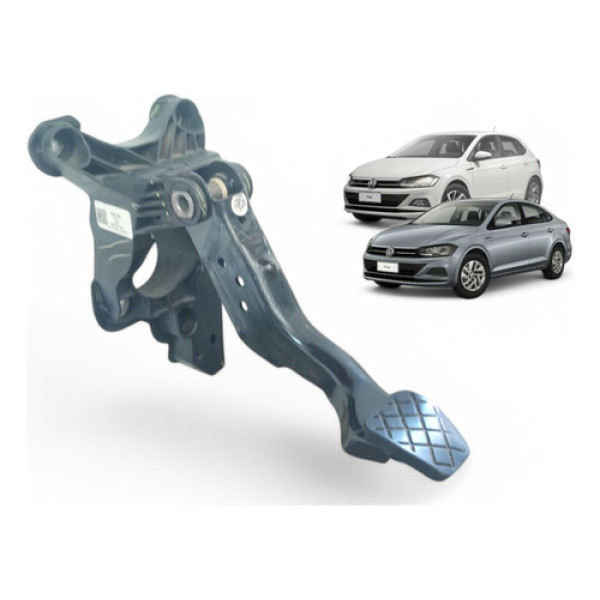 Pedal Freio Polo Virtus 1.6 Manual 2017 A 23 2qb721058d