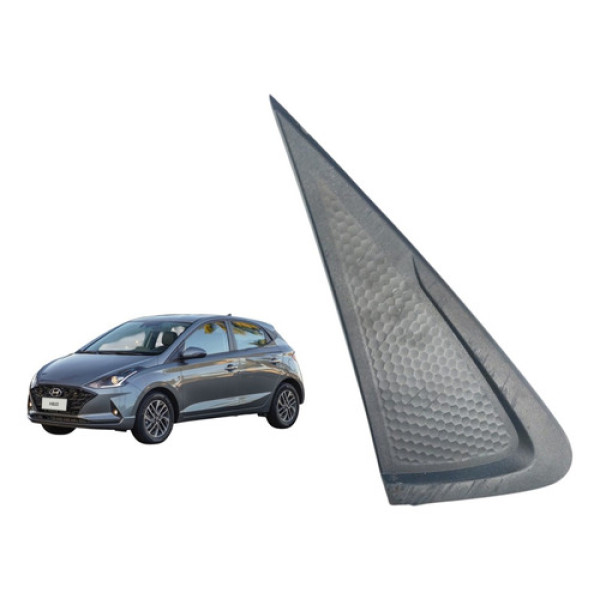 Moldura Externa Porta Traseira Esquerda Hb20 2019 A 2022 Oreto