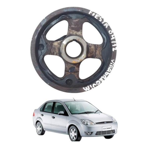 Polia Virabrequim  Ecosport Fiesta Ka 1.0 1.6 2004 A 2012