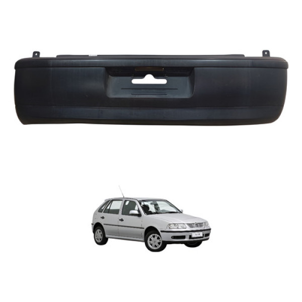 Parachoque Traseiro Gol G3 00/05 Preto Texturizado Original