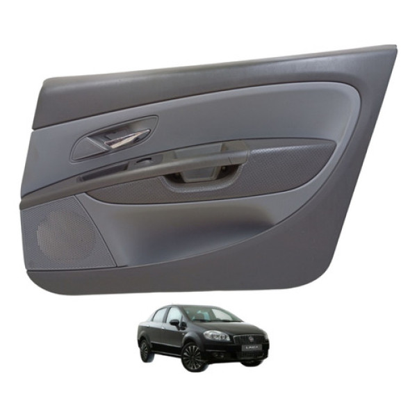 Forro Porta Dianteiro Direito Linea 2008 2009 2010 A 2015 Preto