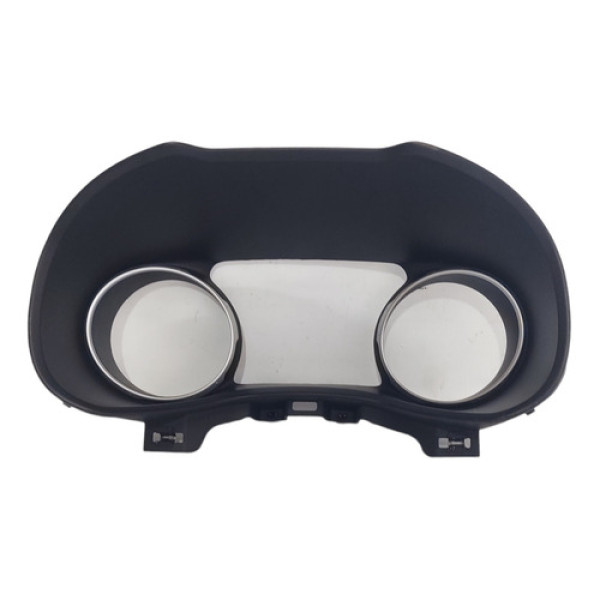 Moldura Painel Instruementos Velocímetro Toro 16 A 21  Preto Com Aro Cinza