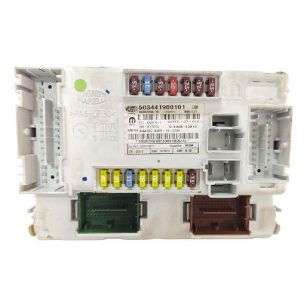 Caixa Fusiveis Toro 2.0 4x4 Diesel 16 A 21 520709870