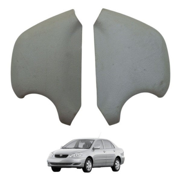 Par Acabamento Retrovisor Interno Corolla 2003 2004 A 2008