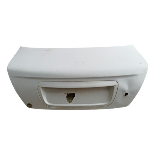 Tampa Traseira Fiat Siena Fire 2001 2002 2003 C/avaria Branco
