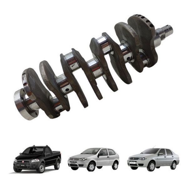 Virabrequim Palio Siena Strada 1.4 Retificado Medida 0.50