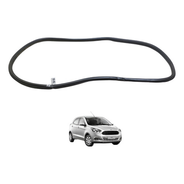 Borracha Guarnição Porta Dianteira Esquerda Ford Ka 14/19 Preto