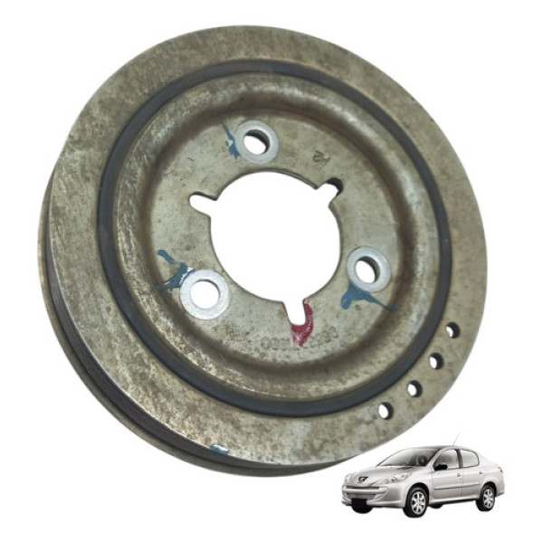 Polia Virabrequim Peugeot 207 1.6 16v 2008 2009 A 2014 