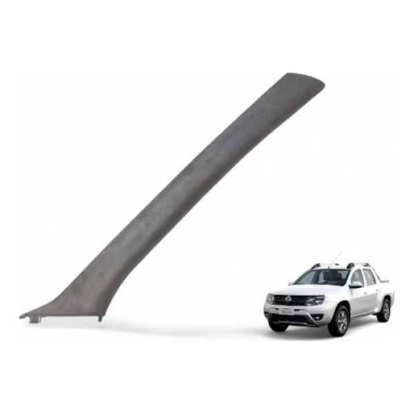 Moldura Direita Coluna Parabrisa Oroch 2015 A 2020 769119697
