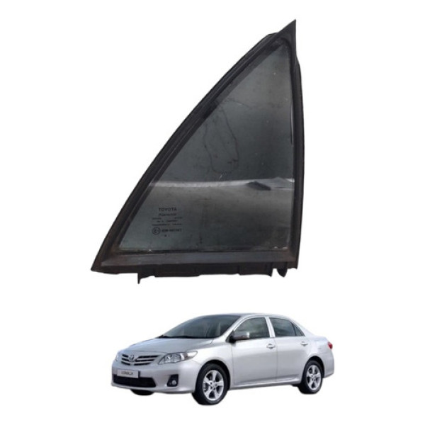 Vidro Vigia Traseiro Direito Corolla 2009 A 2014