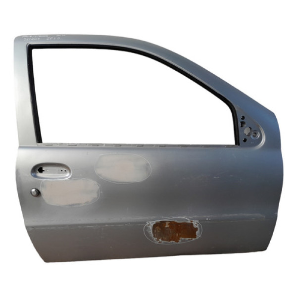 Porta Lado Direito Palio Strada 1996/03 2 Porta Original Prata Direito Dianteira