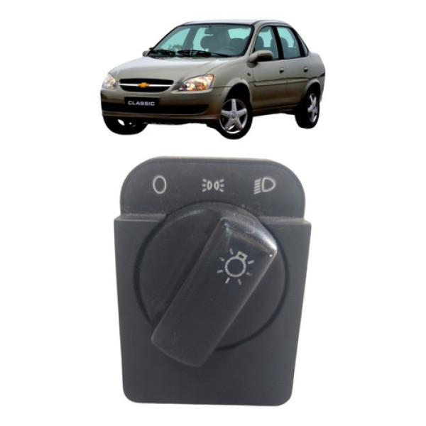 Interruptor  Botão Luz Corsa Classic 1996 A 2016 90381877
