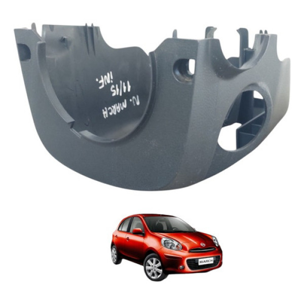 Moldura Coluna Miolo Ignição March 2011 A 2015 484701hk1a