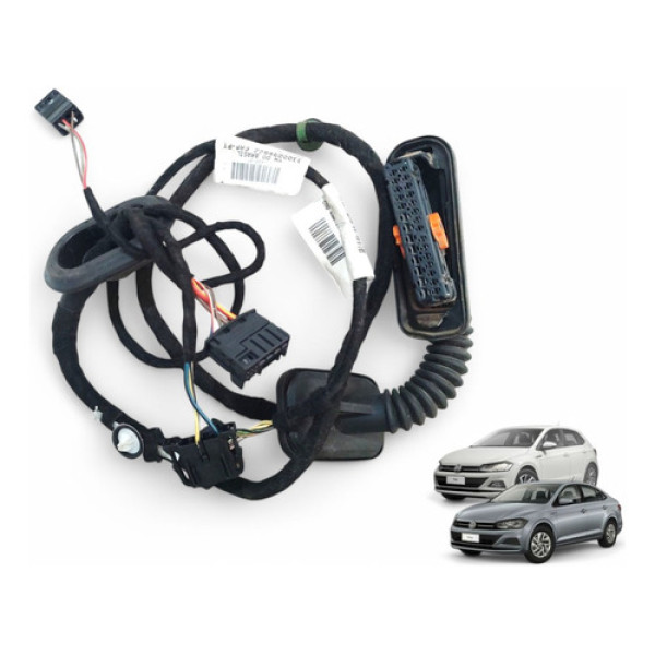 Chicote Porta Traseira Esquerda Polo Virtus 2017 A 2022