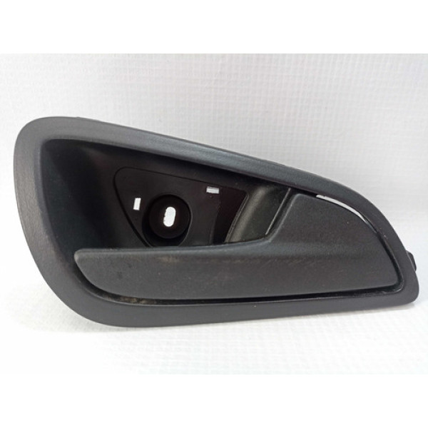 Maçaneta Interna Ford Ka 2019 Traseira Direita - Preta - Traseira