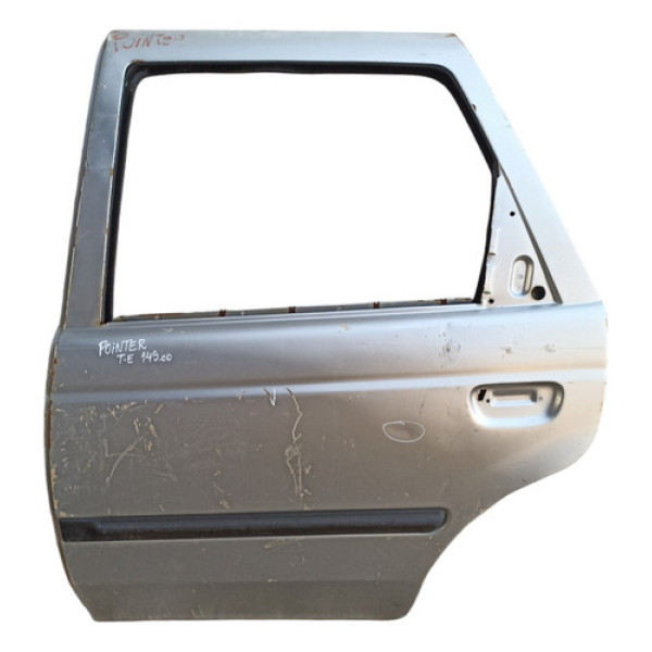 Porta Traseira Esquerda Ford Pointer Todos Com Detalhes Traseira Esquerda Prata
