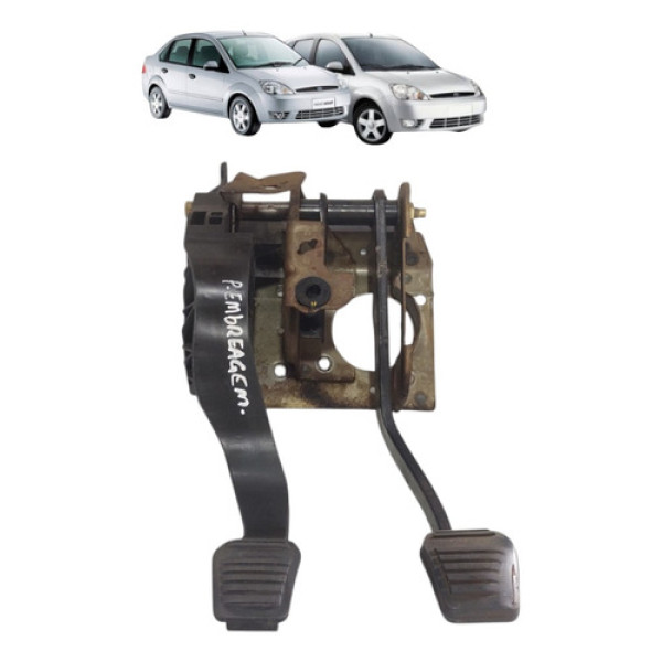 Pedal Freio Embreagem Fiesta 2004 2005 2006 A 2012 Original