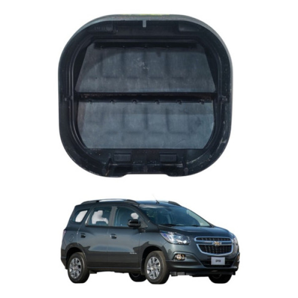 Difusor Ar Carroceria Traseiro Gm Spin  2013 A 2021 13502348 Preto