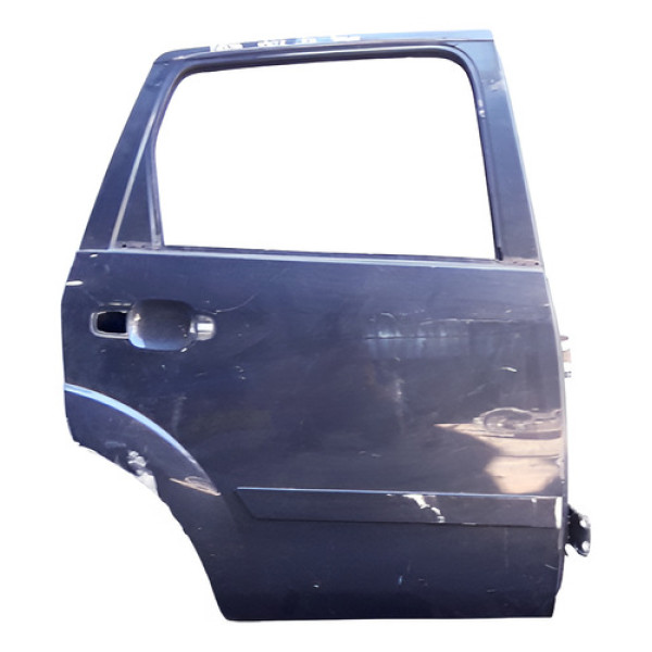 Porta Traseira Direita Fiesta Original 2004 2005/2012 Preta