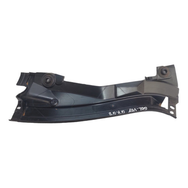 Suporte Grade Churrasqueira Esquerda Capo Gol G7g8 5u1805291 Preto Plástico