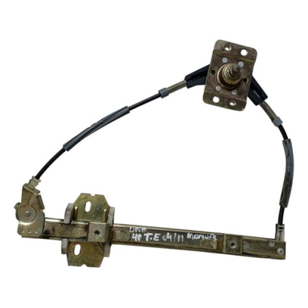 Maquina Vidro Traseira Esquerda Uno 4p Manual 2004 A 2011