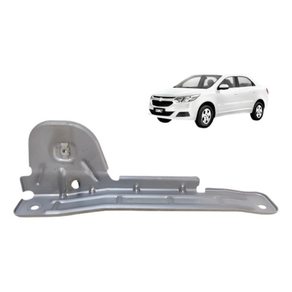 Suporte Forro Porta Traseiro Esquerdo Cobalt 2016 A 2020 Prata