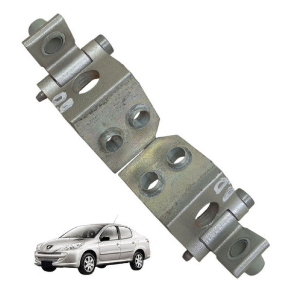 Par Dobradiças Porta Dianteira Direita Peugeot 207 2008/2014