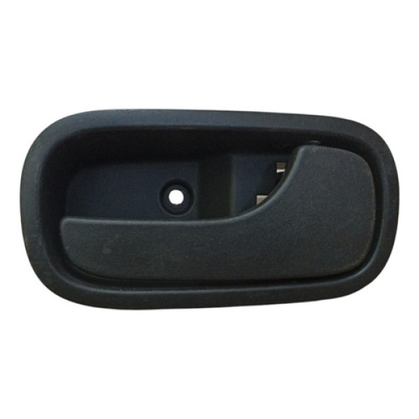 Maçaneta Interna Dianteira E Traseira Direita Uno 2012/2021 Preto Traseira