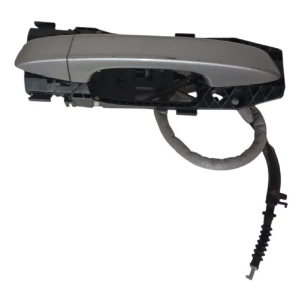 Maçaneta Externa Traseira Esquerda Polo Virtus 2017 A 2022 Prata Traseira